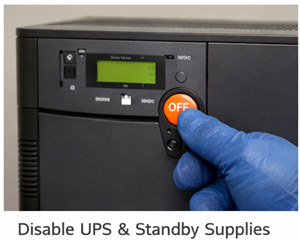 Disable UPS & Standby Supplies